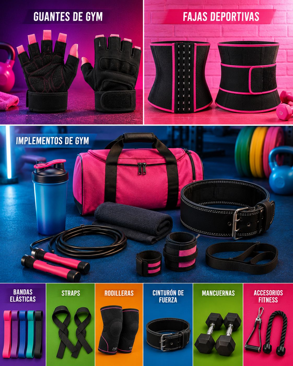 IMPLEMENTOS DEPORTIVOS
