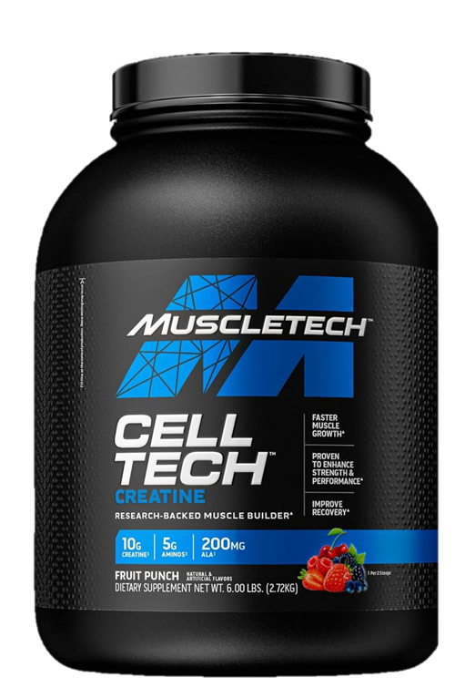 CREATINA Cell Tech Creatine MuscleTech - Fruit Punch 6Lb