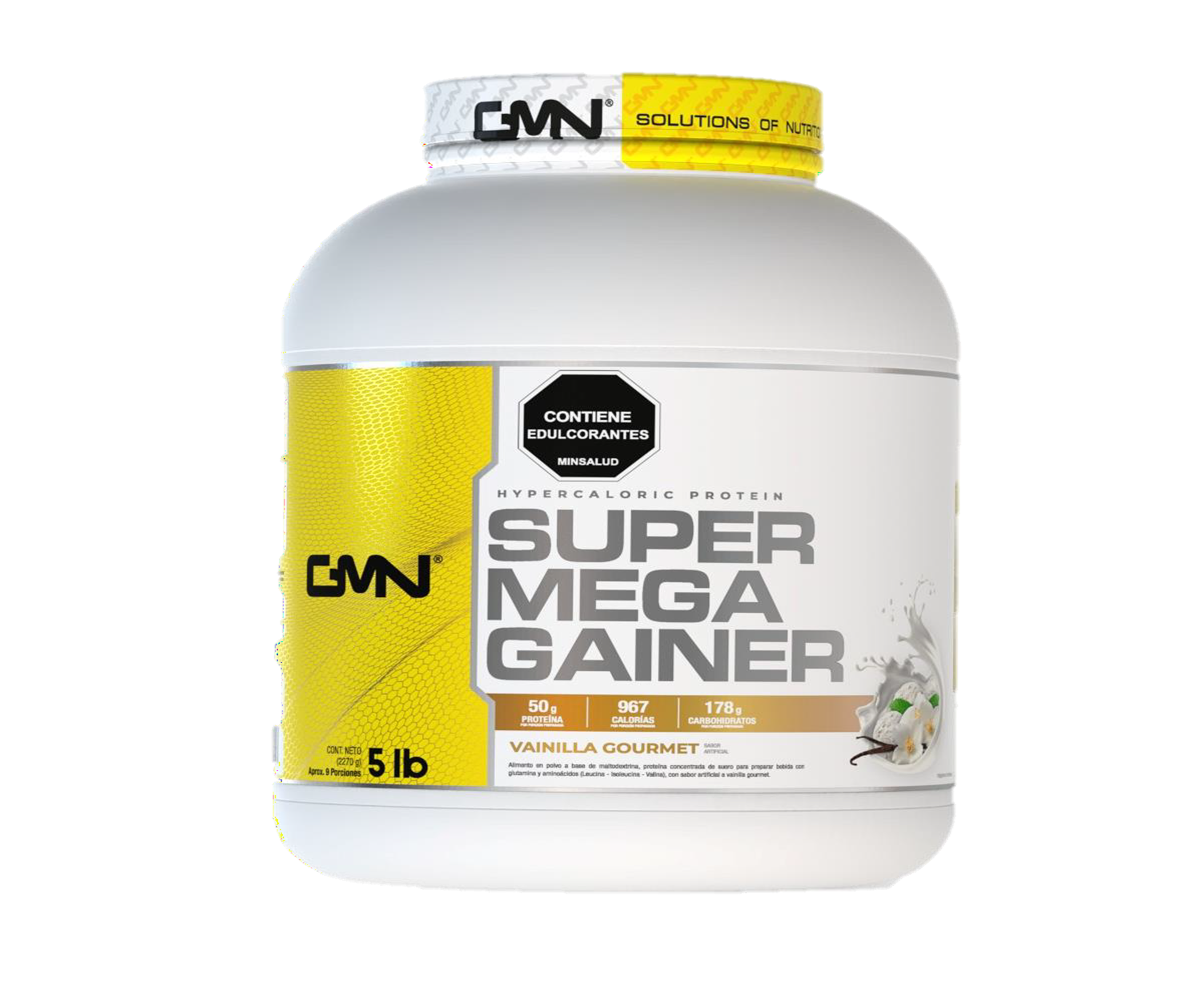 PROTEÍNA Super Mega Gainer Gourmet 5lb