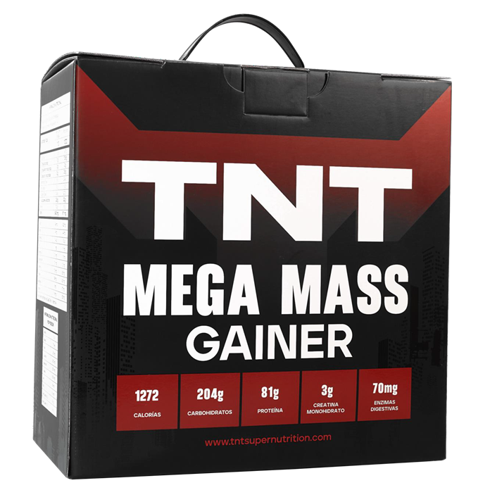 proteína + creatina TNT Mega Mass Gainer / 10 L